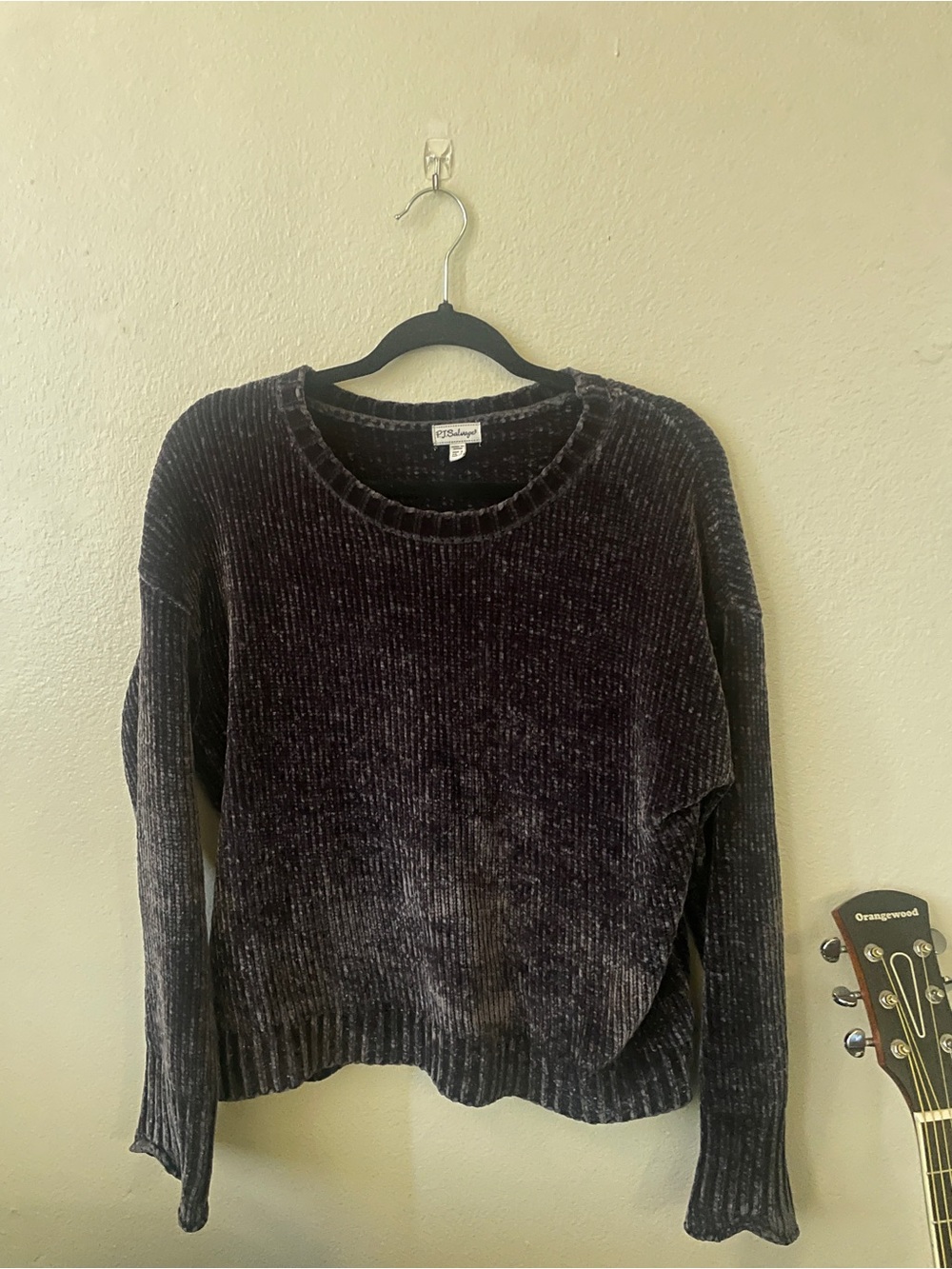PJ Salvage ultra-soft chenille sweater